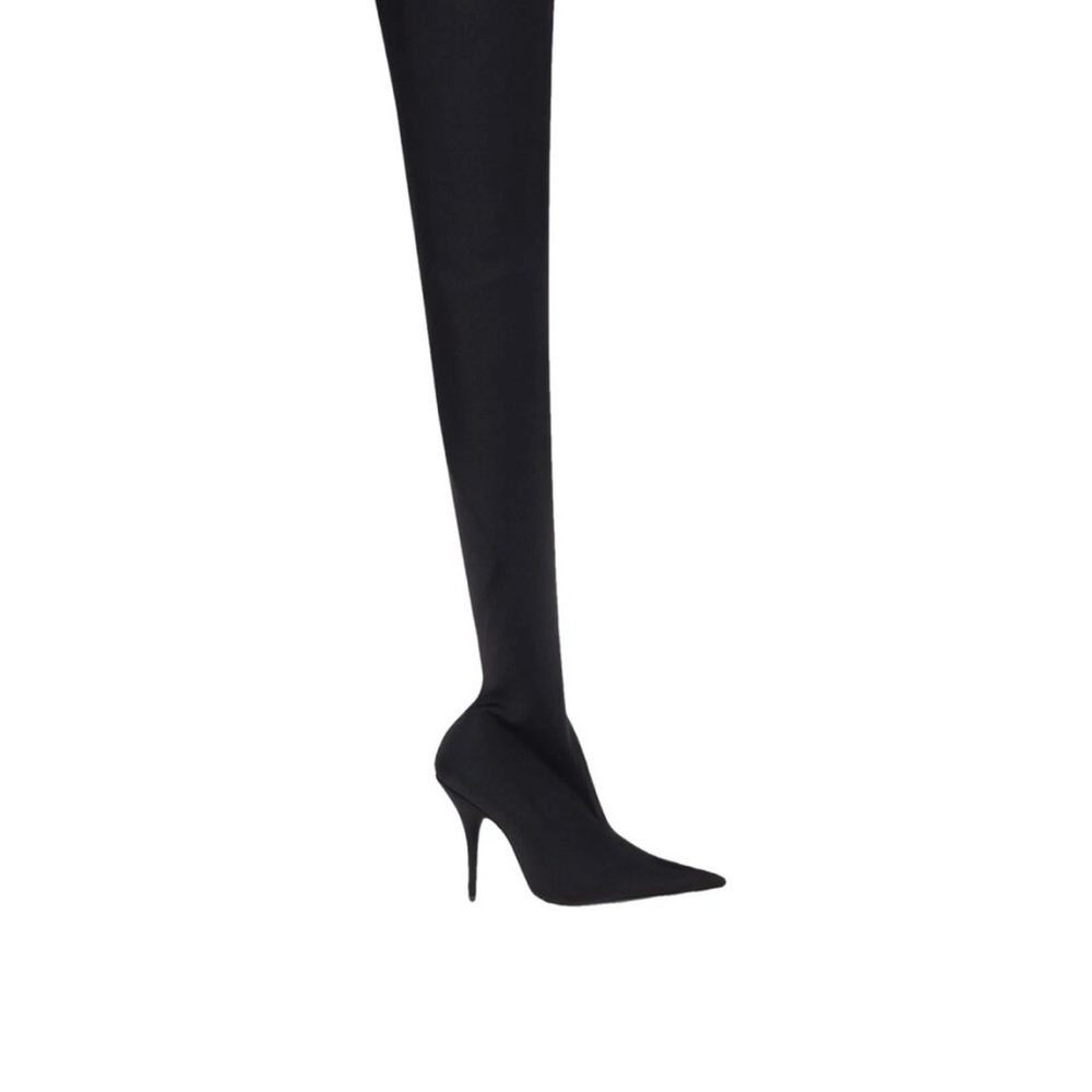 SOLD!!! Balenciaga Black Over the Knee Boots